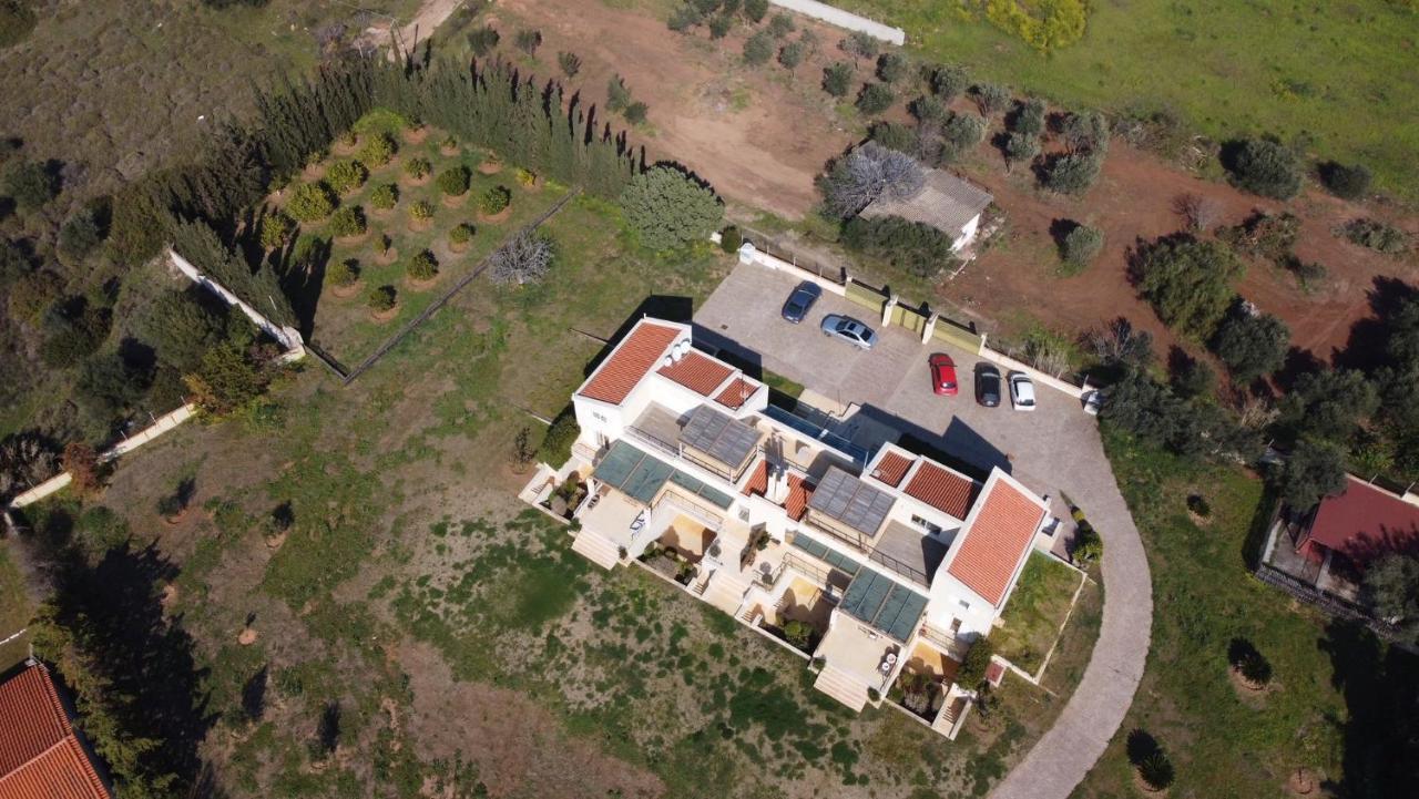 Legrena Beach Villa Сунион Экстерьер фото