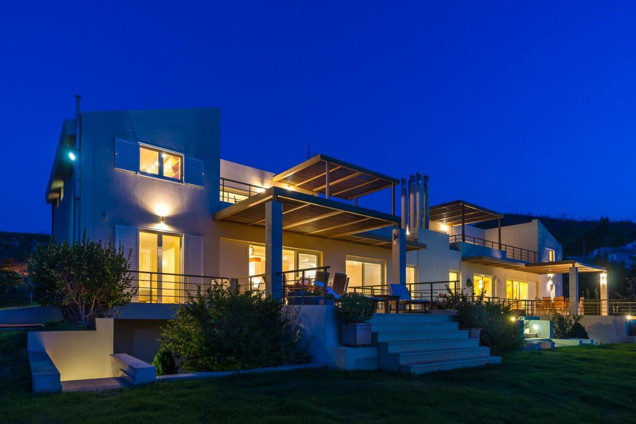 Legrena Beach Villa Сунион Экстерьер фото